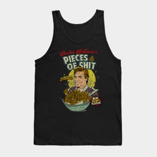 Shooter McGavin's Pieces of Shit for Breakfast Cereal Fresh Design Tank Top